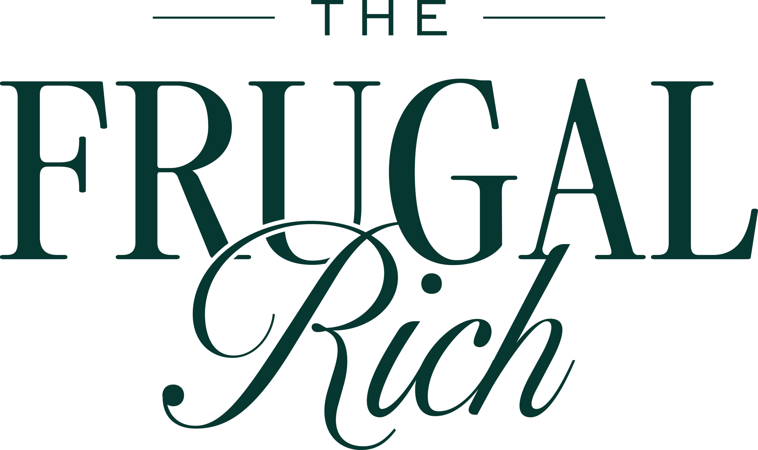 The Frugal Rich